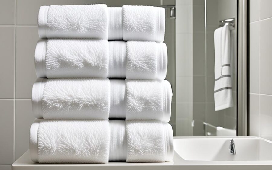 ręczniki w hotelu 4 gwiazdki